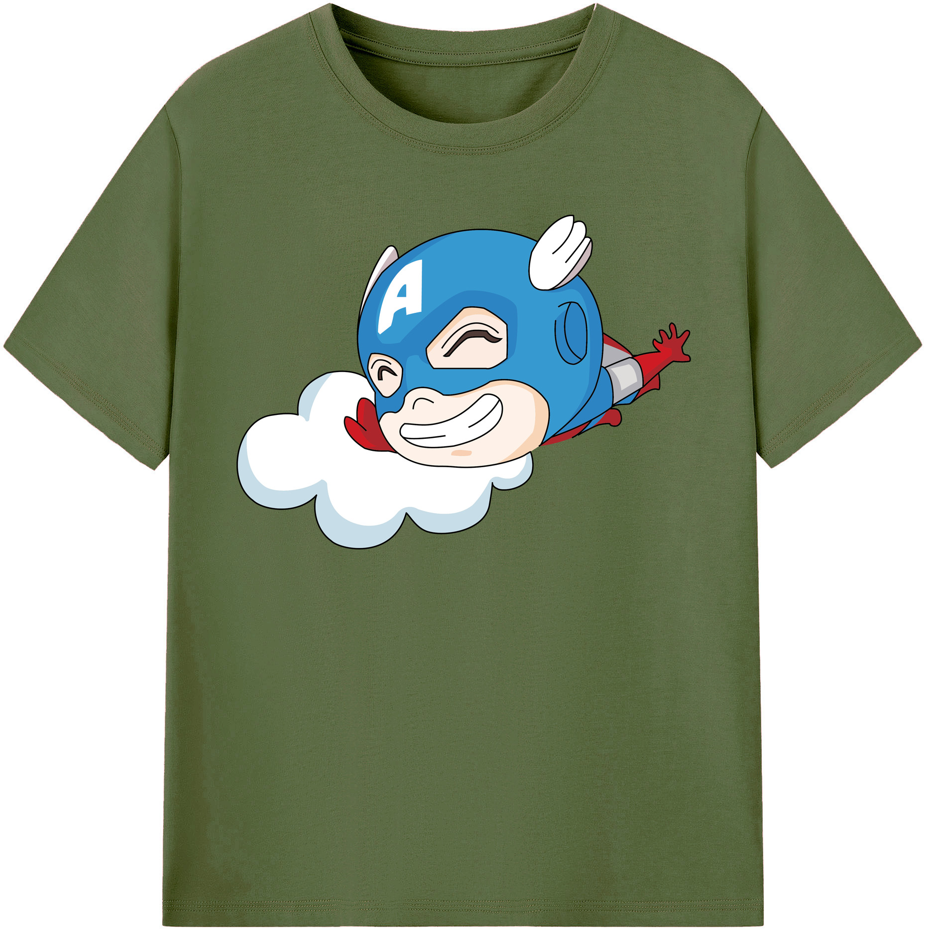 （画像用） アベンジャーズ The Avengers 綿100％半袖Tシャツ（フロントプリント）